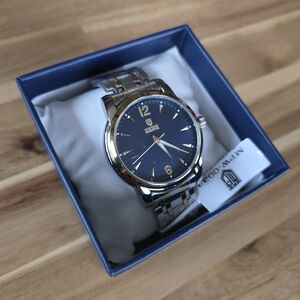 Invicta X Montres Prestige Men's Two-tone Blue Dial Watch 41mm MPW-0033 w/box